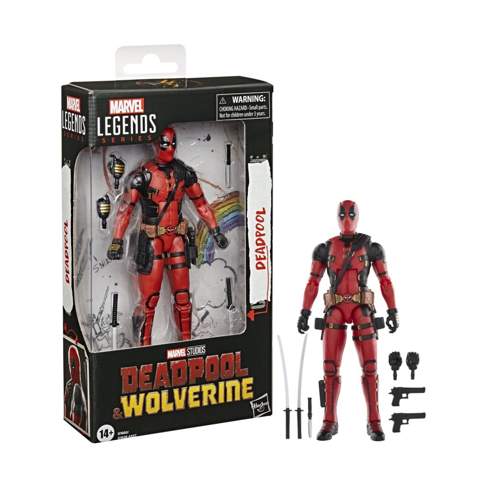 Hasbro Marvel Legends Series: Deadpool &amp; Wolverine - Deadpool (G1660)