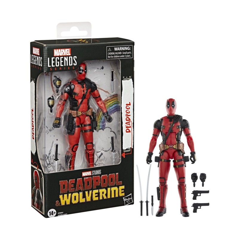 Hasbro Marvel Legends Series: Deadpool &amp; Wolverine - Deadpool (G1660)