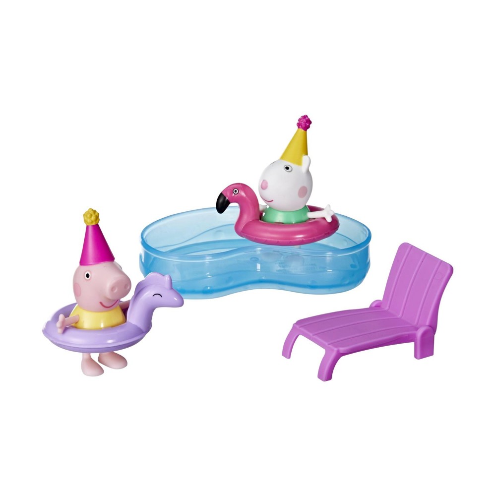 Hasbro Peppa Pig: Peppa's Moments - Peppa's Pool Party Set (F9511)