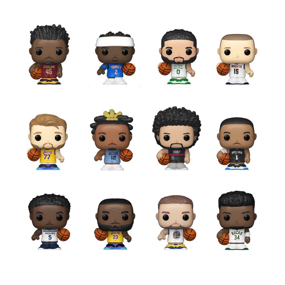Funko Bitty Pop! Singles: NBA Vinyl Figures (Blind Bag/Random)