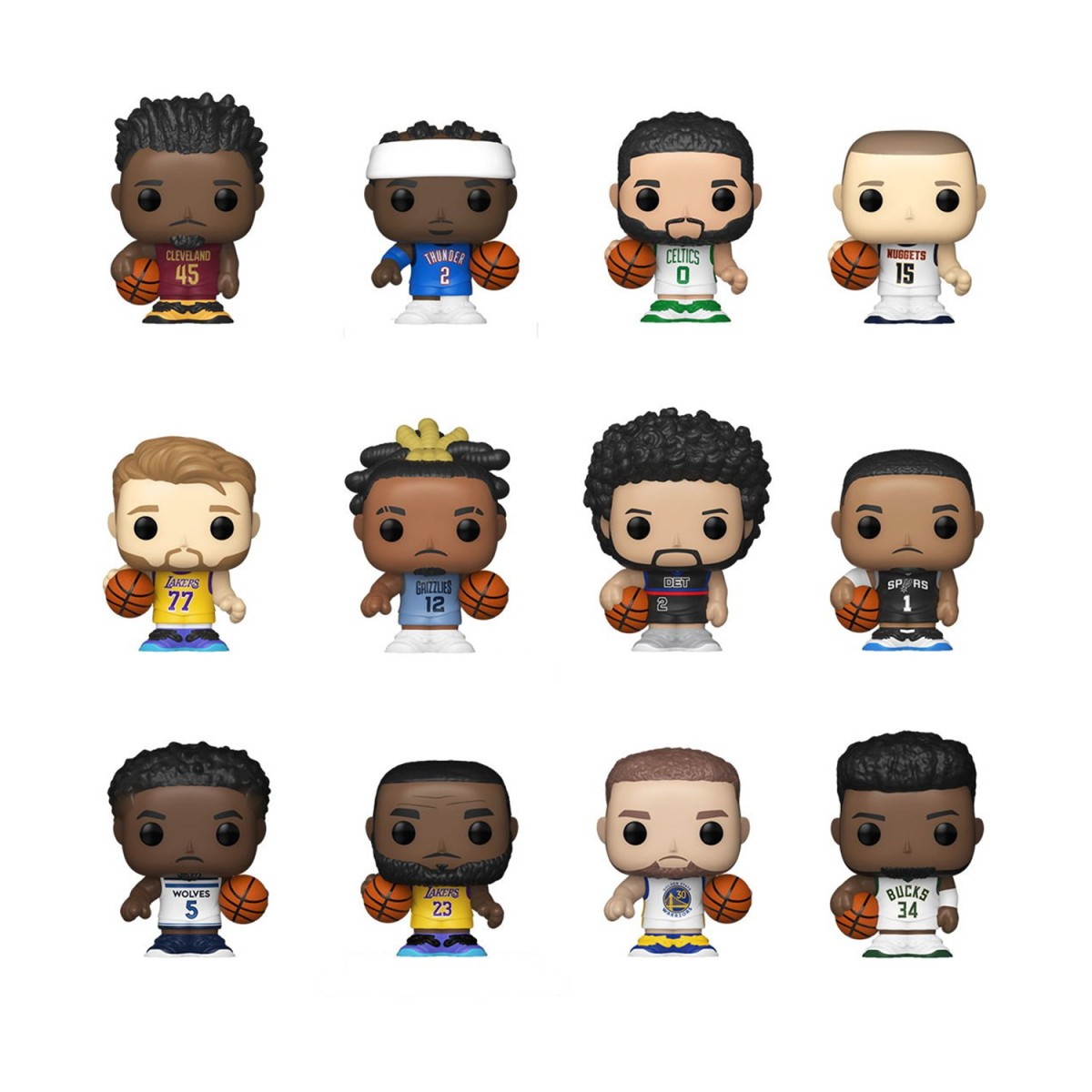 Funko Bitty Pop! Singles: NBA Vinyl Figures (Blind Bag/Random)