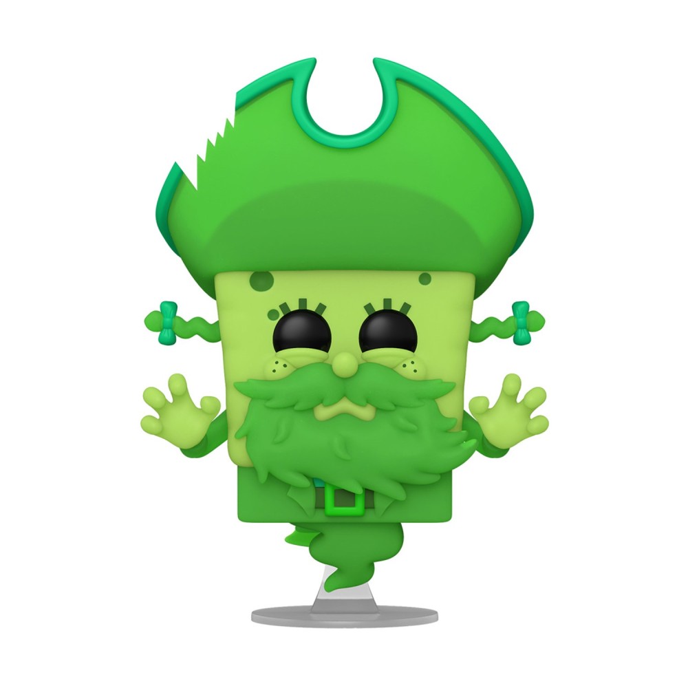 Funko Pop! Movies: The SpongeBob Movie: Search for SquarePants - SpongeBob as The Flying Dutchman (Glows in The Dark) #1943 Vinyl Figure