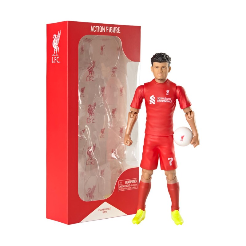 Banbo Toys: Liverpool Soccer - Luis Diaz Action Figure (20cm) (83521)