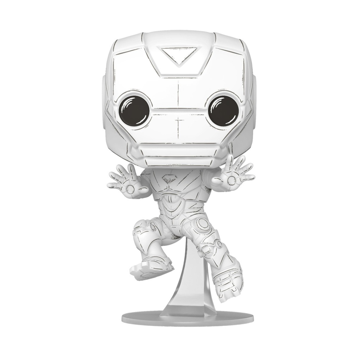 Funko Pop! Marvel: Iron Man - Iron Man (Sketched) #1572 Bobble-Head Vinyl Figure