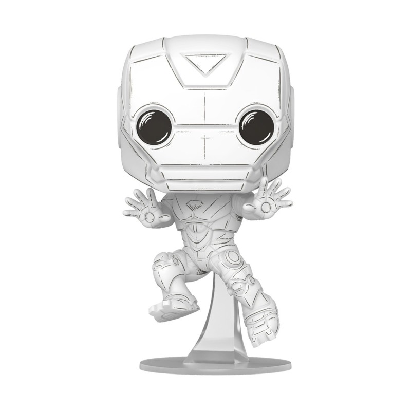 Funko Pop! Marvel: Iron Man - Iron Man (Sketched) #1572 Bobble-Head Vinyl Figure