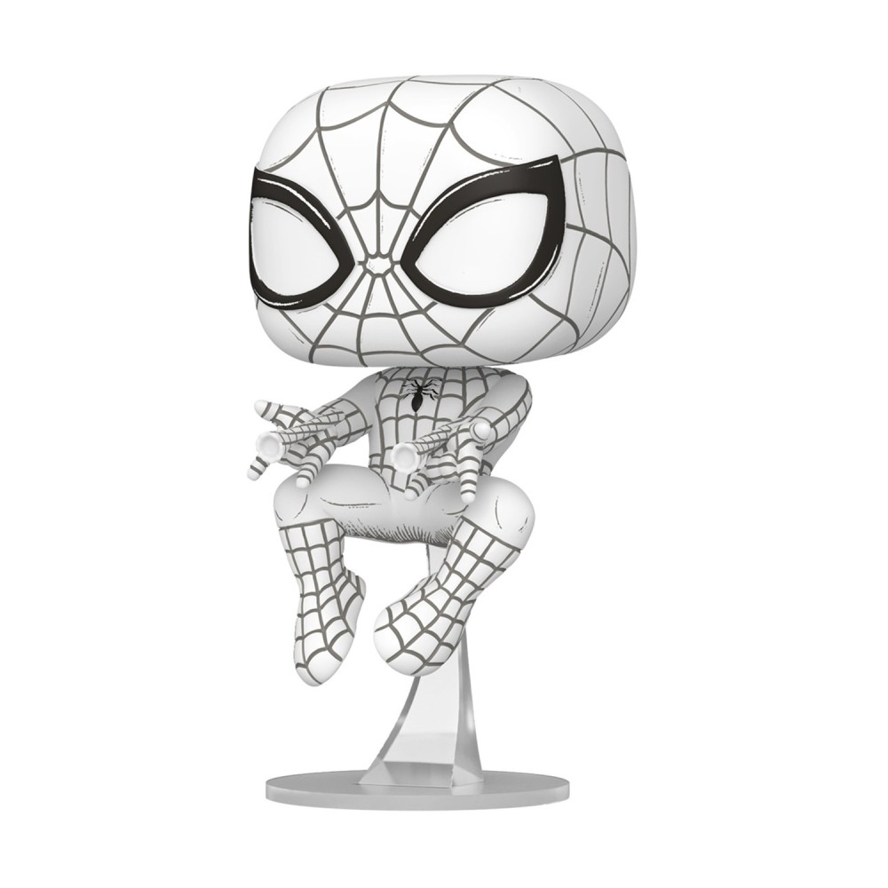 Funko Pop! Marvel: Spider-Man - Spider-Man (Sketched) #1574 Bobble-Head Vinyl Figure
