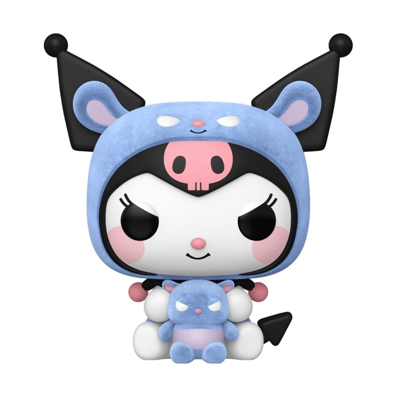 Funko Pop!: Kuromi - Kuromi as Baku (Flocked) #111 Vinyl Figure