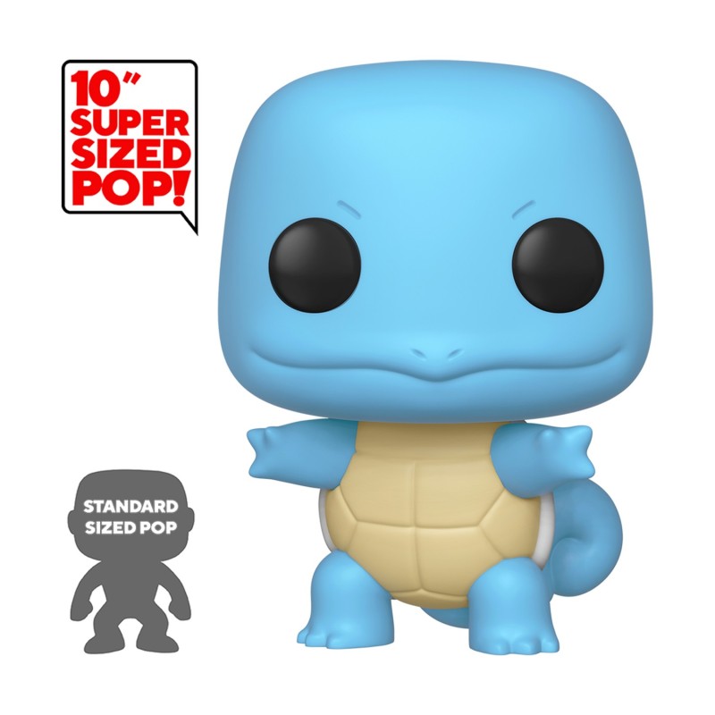 Funko Pop! Jumbo: Pokemon - Squirtle Vinyl Figure (10")