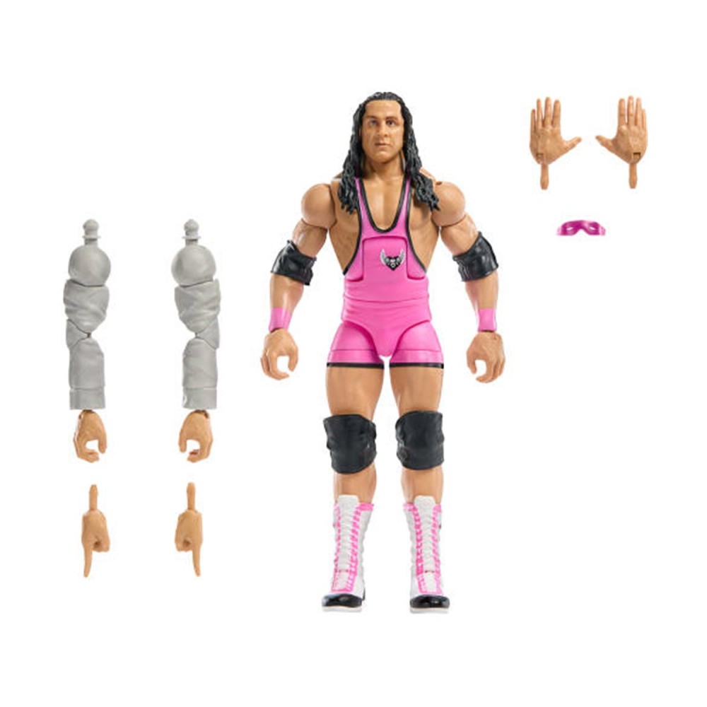Mattel WWE® Elite Collection: Survivor Series® War Games - Bret ''Hit Man'' Hart Action Figure (JCJ62)