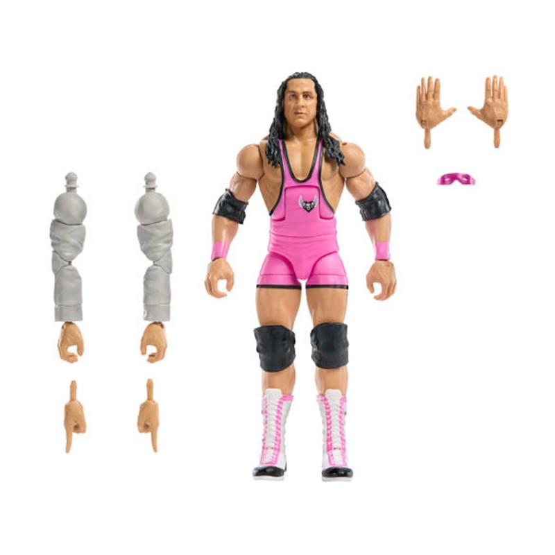 Mattel WWE® Elite Collection: Survivor Series® War Games - Bret ''Hit Man'' Hart Action Figure (JCJ62)