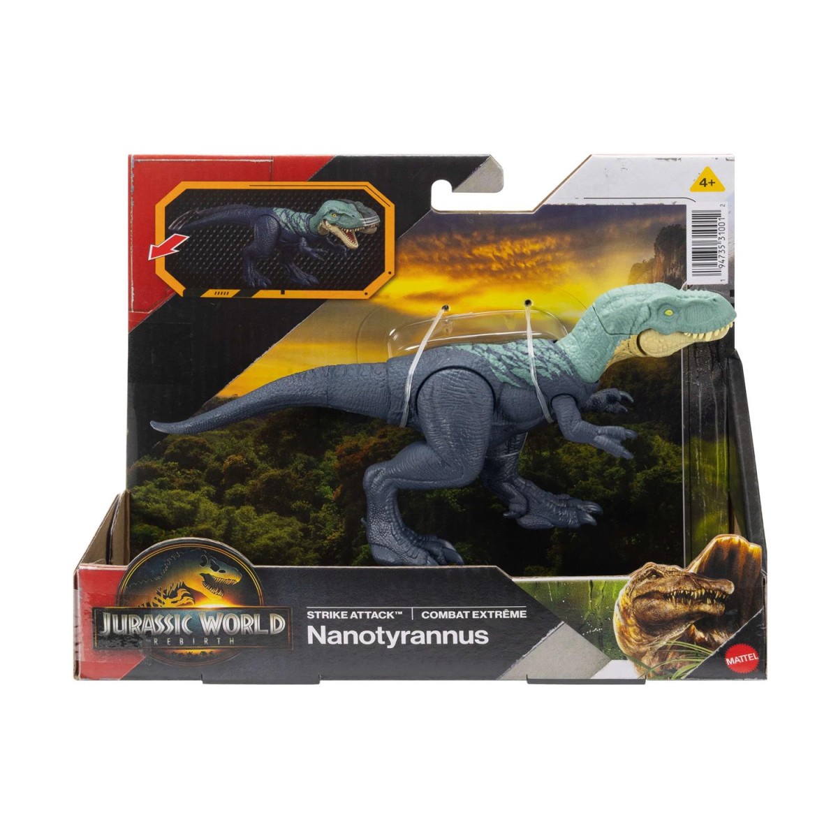 Mattel Jurassic World Survival: Strike Attack - Nanotyrannus (JKL70)