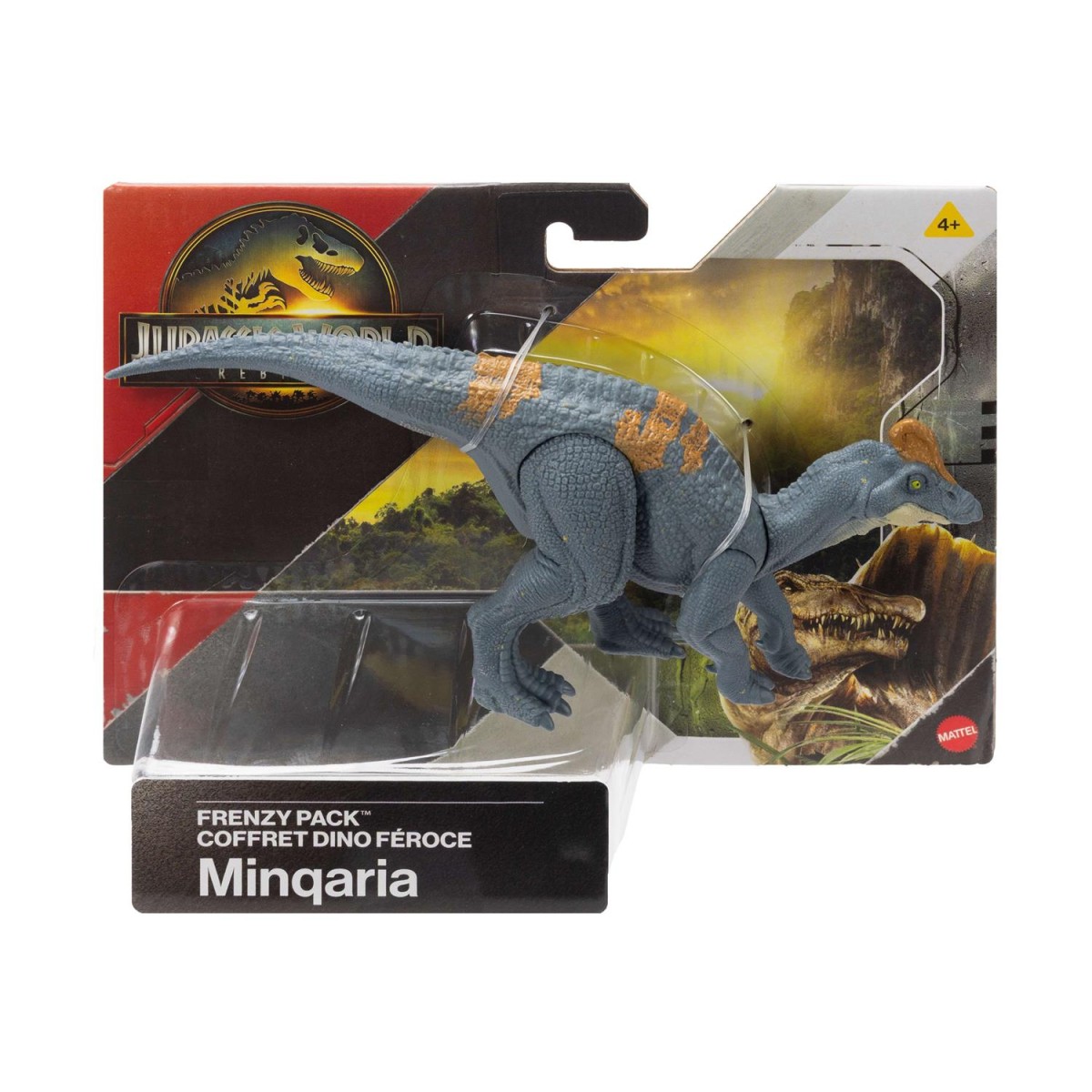Mattel Jurassic World: Rebirth - Frenzy Pack Minqaria Figure (JGB75)