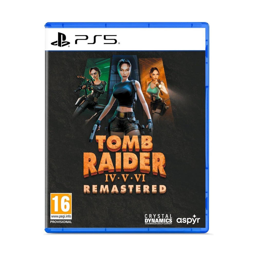 PS5 Tomb Raider IV-VI Remastered Starring Lara Croft PS5 Tomb Raider IV-VI Remastered Starring Lara Croft
