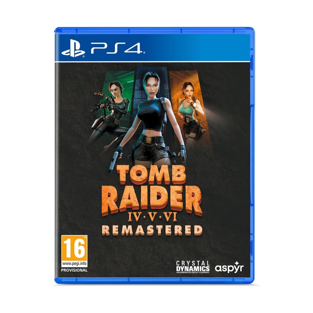 PS4 Tomb Raider IV-VI Remastered Starring Lara Croft PS4 Tomb Raider IV-VI Remastered Starring Lara Croft