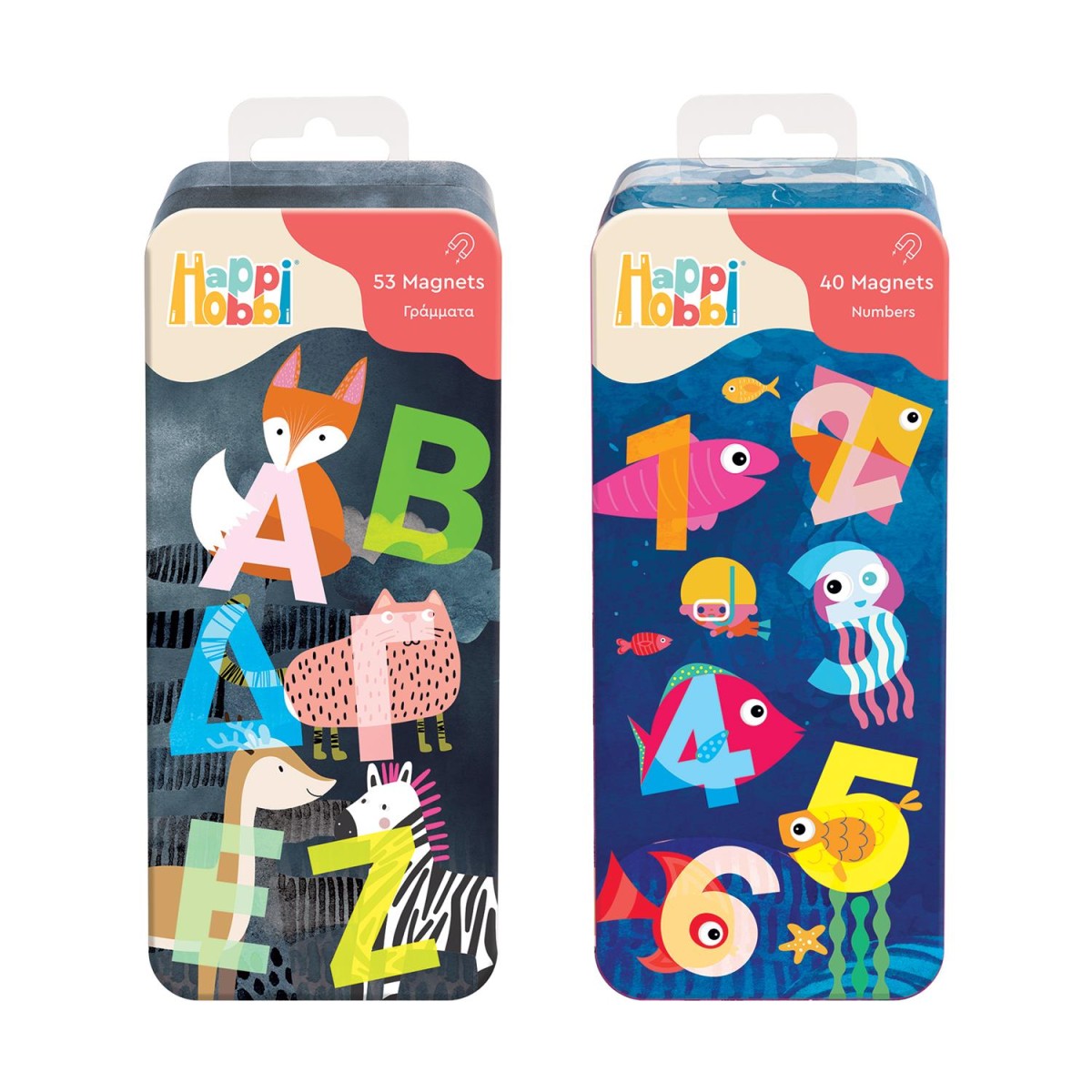 AS Happi Hobbi: Magnet Tin - Numbers (1029-64070)