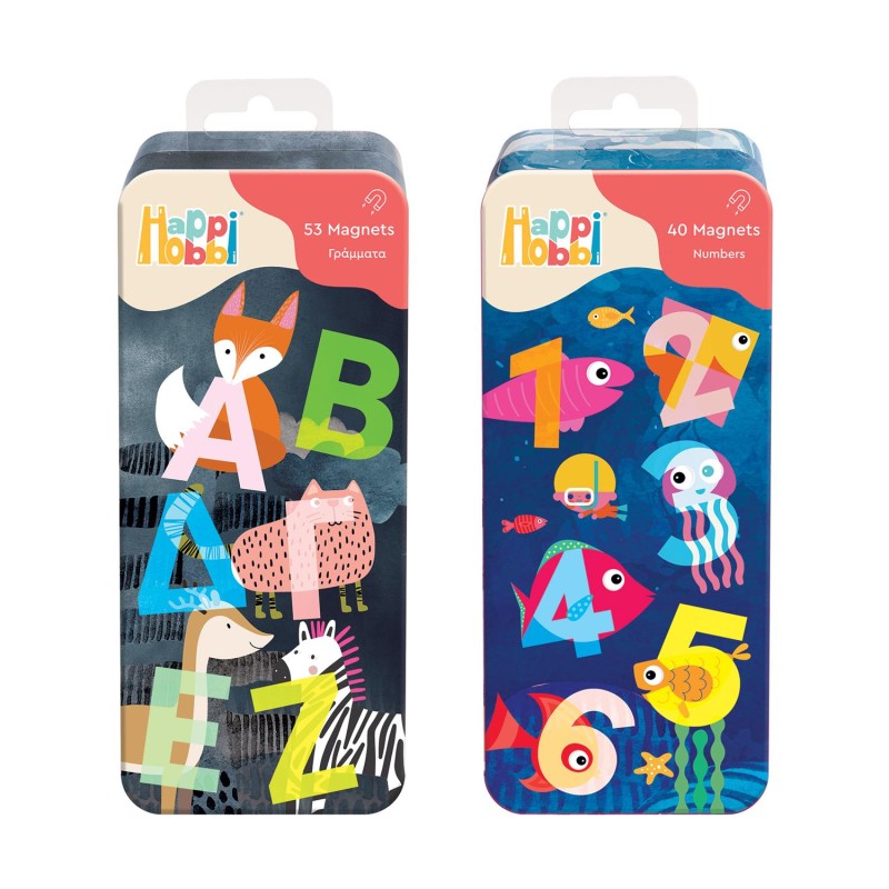AS Happi Hobbi: Magnet Tin - Numbers (1029-64070)