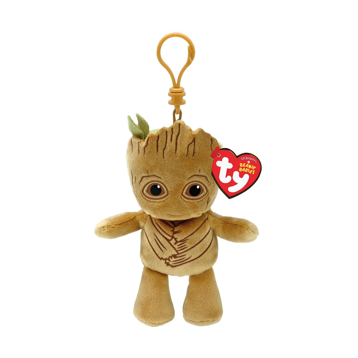 AS TY Beanie Babies Marvel: Groot - Keychain Plush 8,5cm (1607-34005)