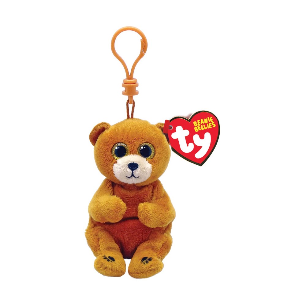 AS TY Beanie Bellies: Duncan the Brown Bear - Keycahin Plush 8,5cm (1607-43103)