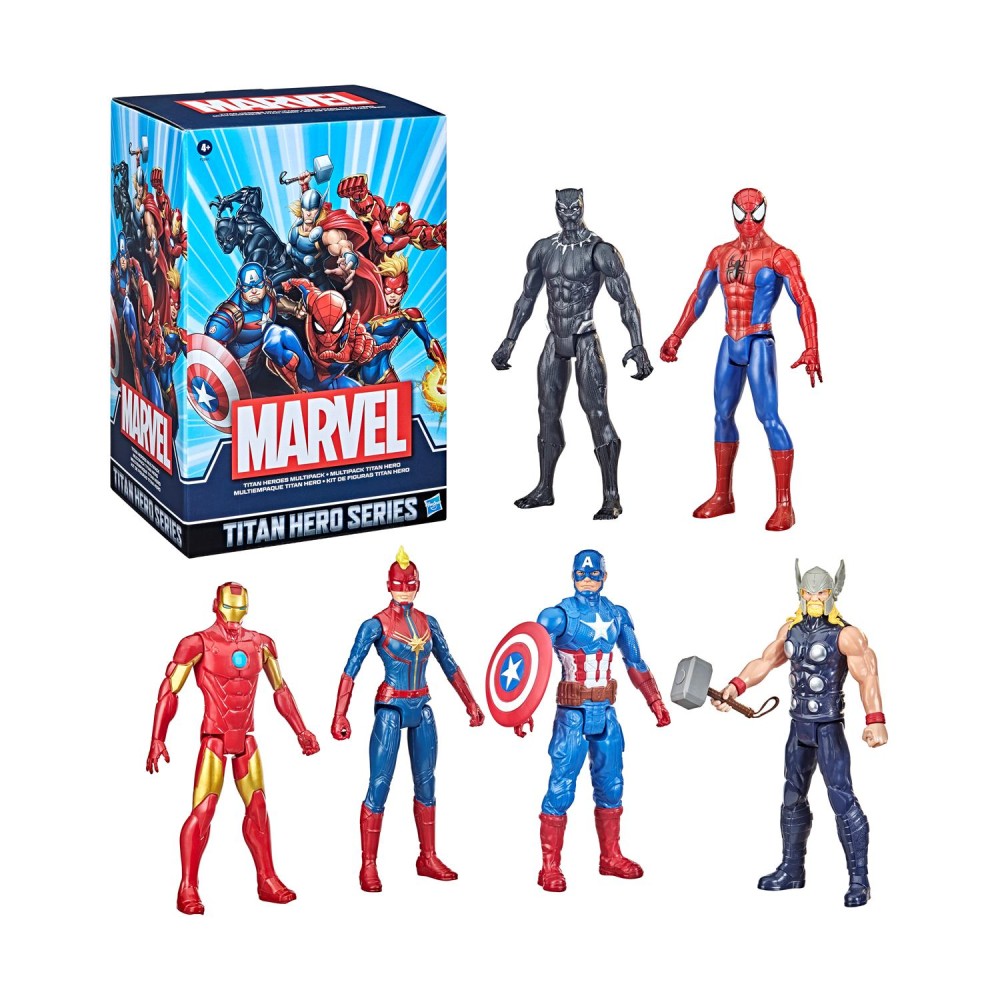 Hasbro Marvel Classic: Titan Hero Series - Basic Figures Multipack  (F2861)