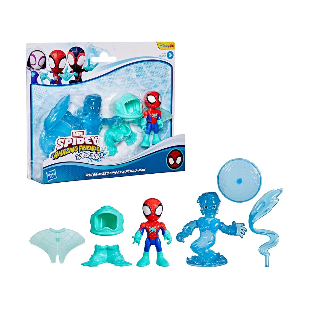 Hasbro Disney Jr. Marvel: Spidey And His Amazing Friends Waterwebs - Spidey &amp; Hydro-Man Figures &amp; Vehicles (G1463)