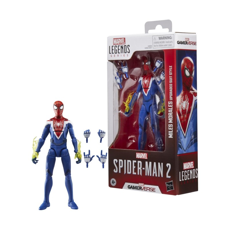 Hasbro Fans Marvel Legends Series: Spider-Man 2 GamerVerse - Miles Morales Upgraded Suit Style (G0835)