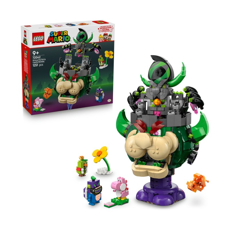 LEGO® Super Mario™: Prince Florian &amp; Castle Bowser (72042)