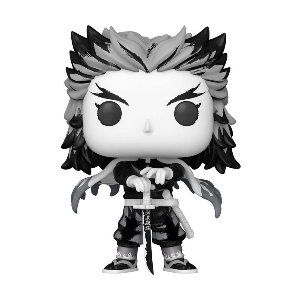 Funko Pop! Animation: Demon Slayer - Kyojuro Rengoku (Sumi-Ink) #2194 Vinyl Figure