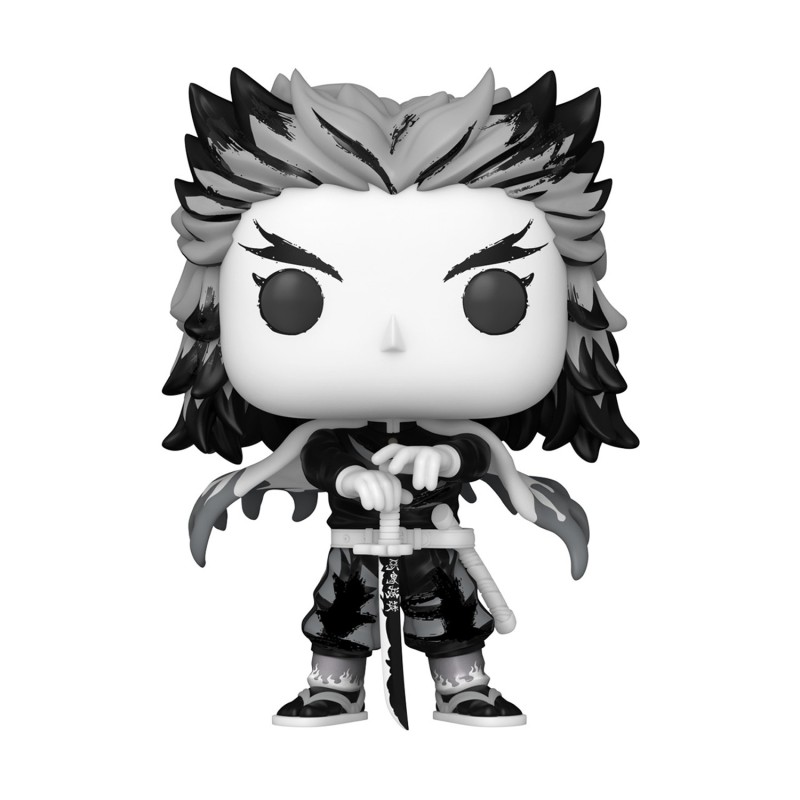 Funko Pop! Animation: Demon Slayer - Kyojuro Rengoku (Sumi-Ink) #2194 Vinyl Figure