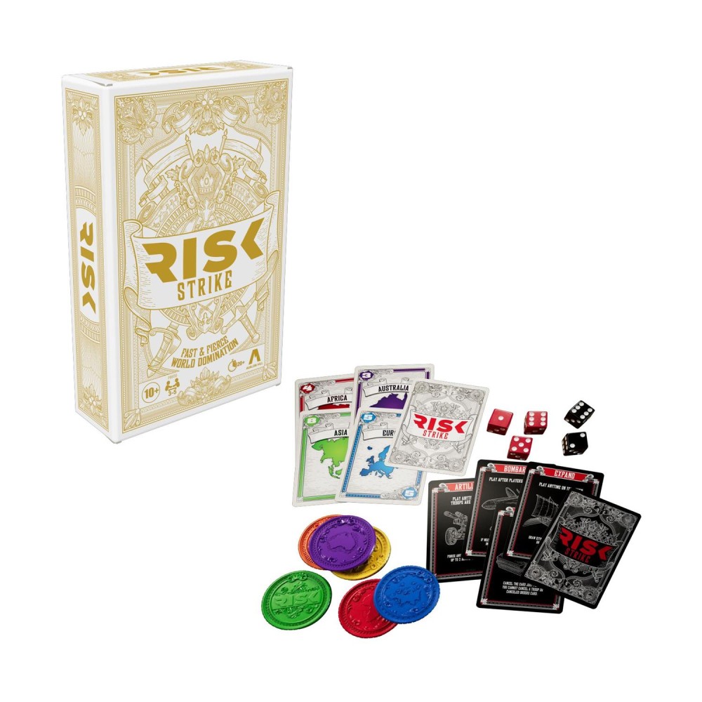 Hasbro Risk: Strike - Fast &amp; Fierce World Domination (English Language) (F6650)