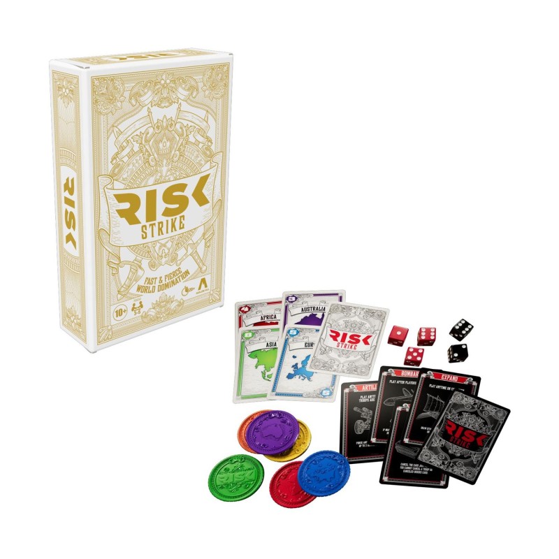 Hasbro Risk: Strike - Fast &amp; Fierce World Domination (English Language) (F6650)
