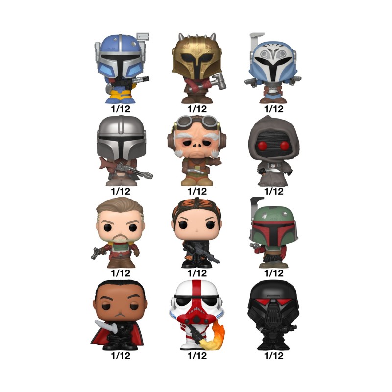 Funko Bitty Pop! Singles: Mandalorian (Blind Bag/Random) Vinyl Figures