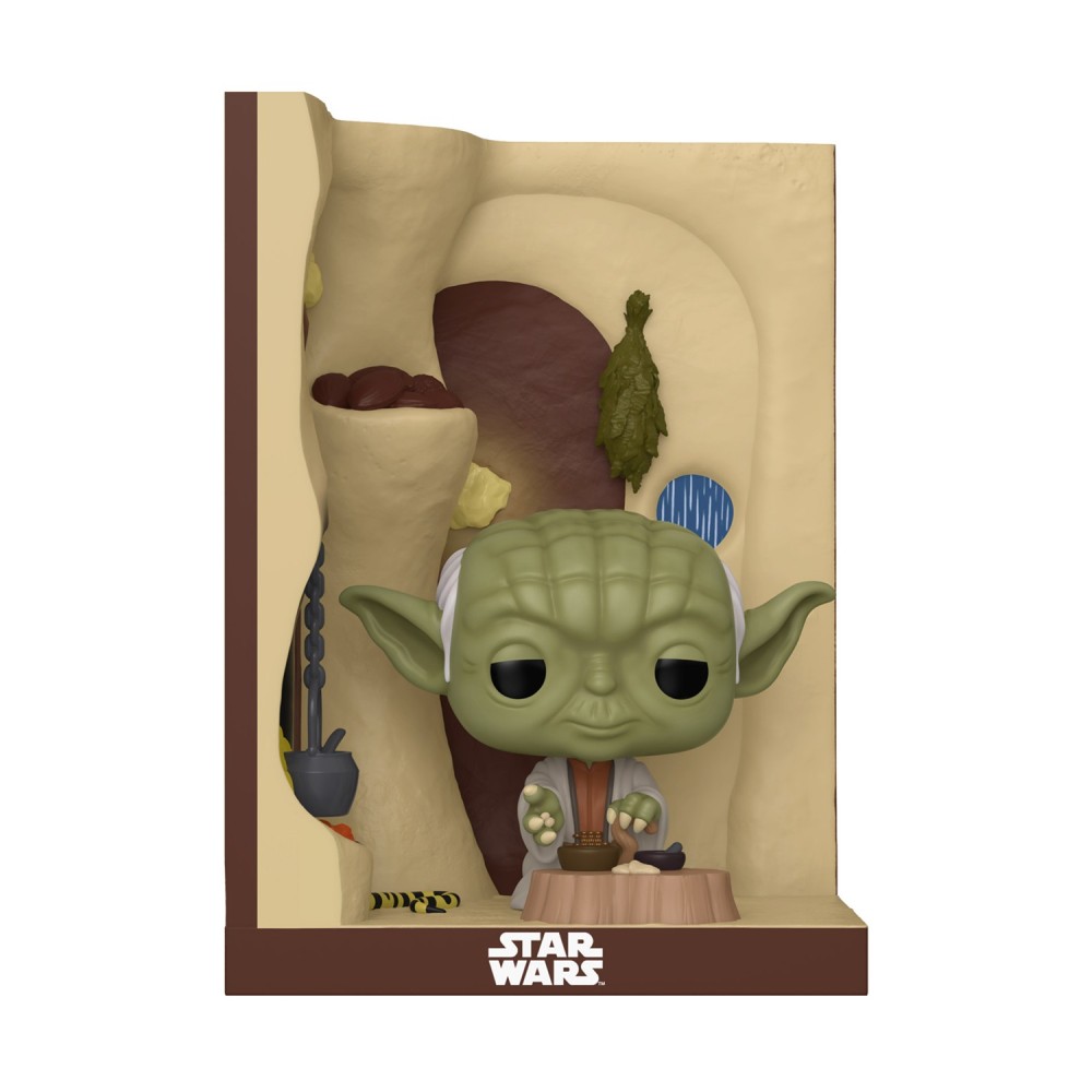 Funko Pop! Star Wars: Yoda in His Hut - Bobblehead Vinyl Figure