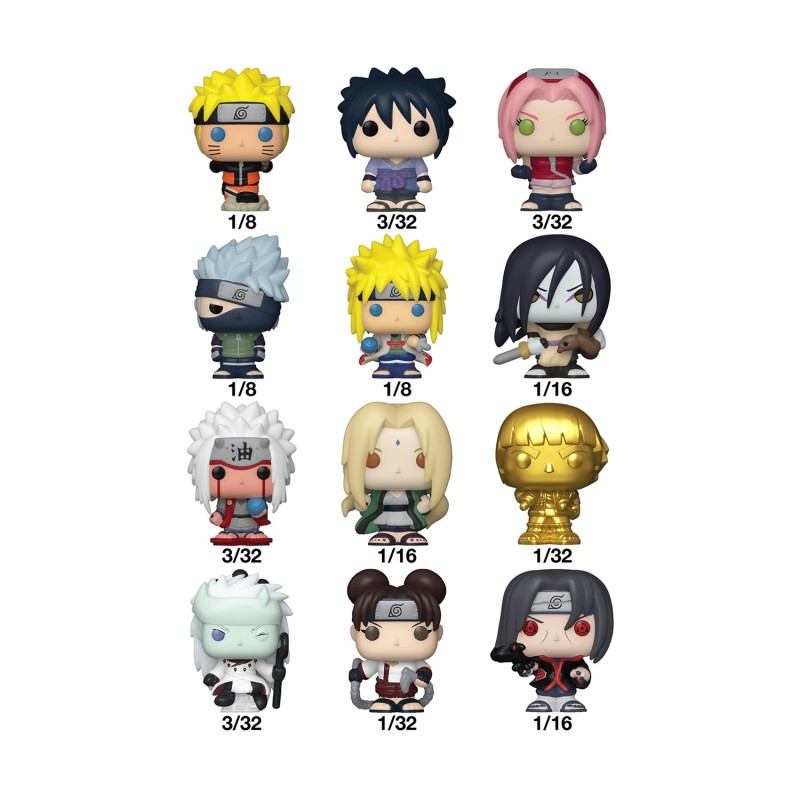 Funko Bitty Pop! Singles: Naruto Shippuden (Blind Bag/Random) Vinyl Figure