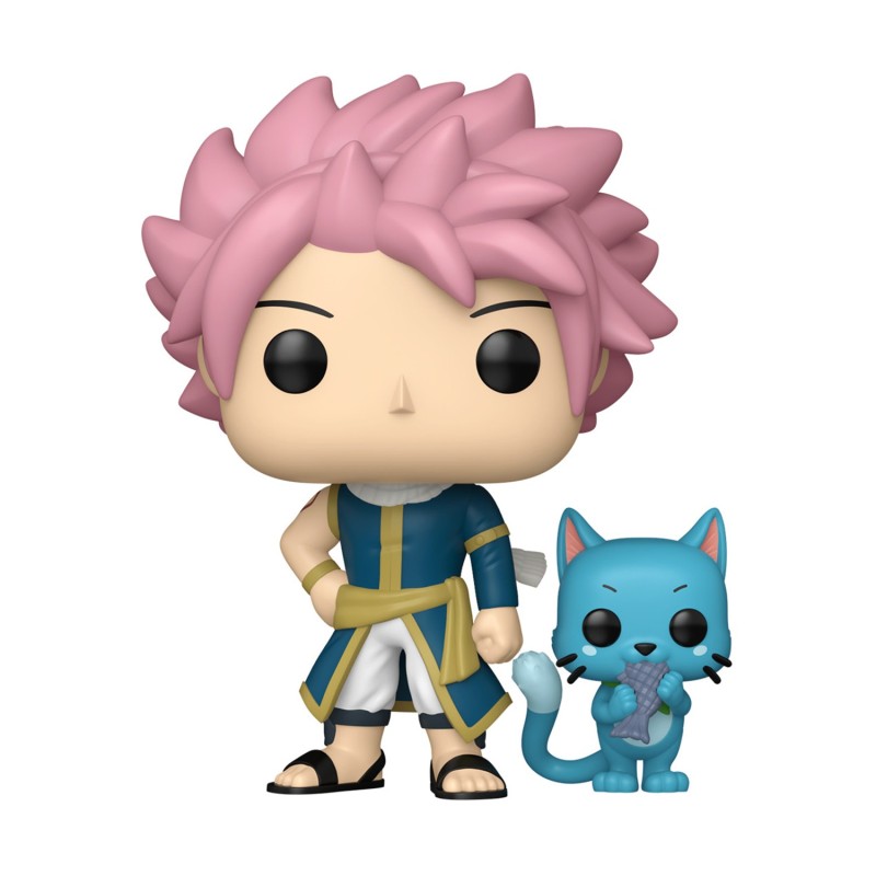 Funko Pop! Animation: Fairy Tail -100 Years Quest - Natsu with Happy #2285 Vinyl Figure