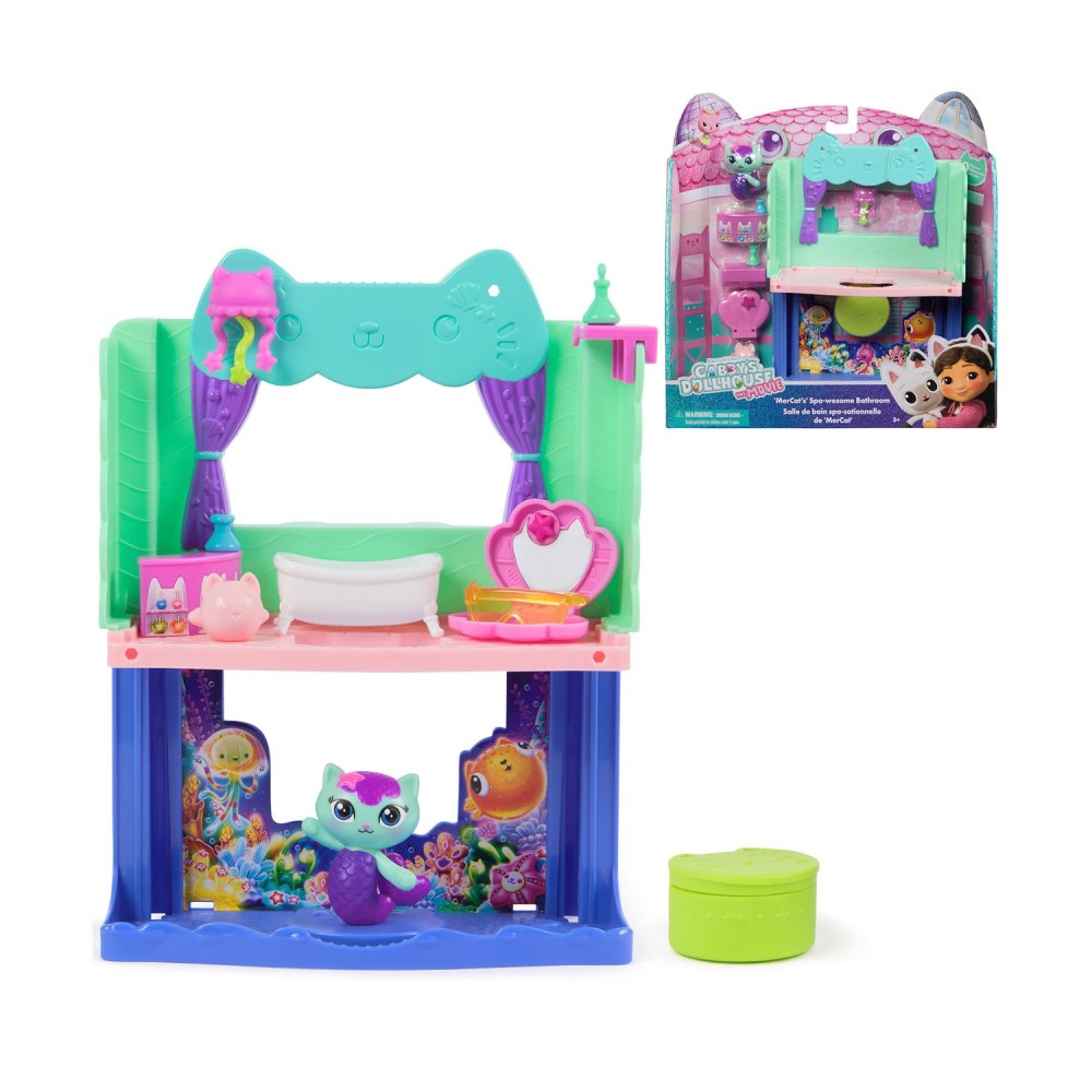 Spin Master Gabby's Dollhouse Movie: Cakey's Sprinkle Cake-tastic Kitchen (20151913)