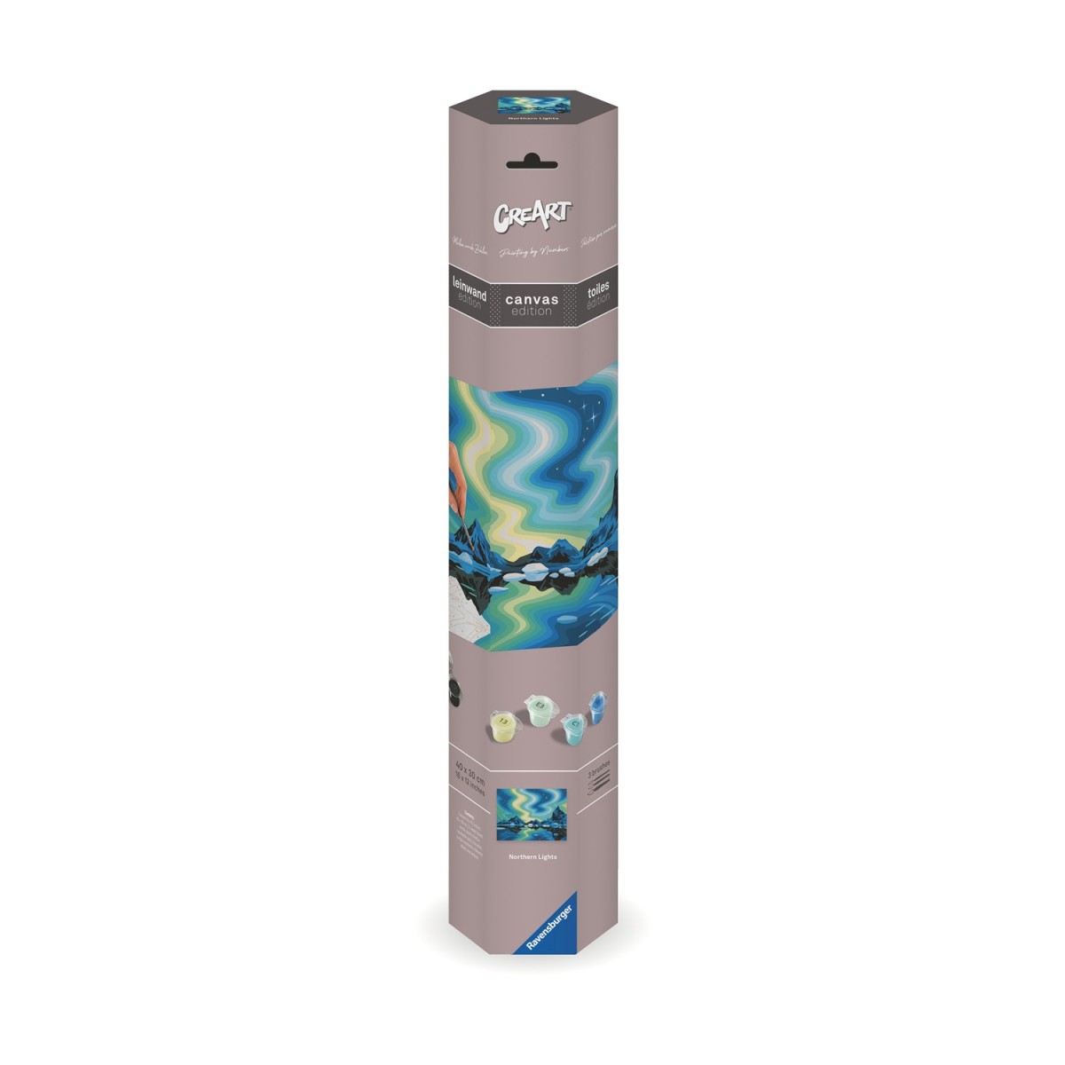 Ravensburger: Creart Canvas - Northern Lights (23907)