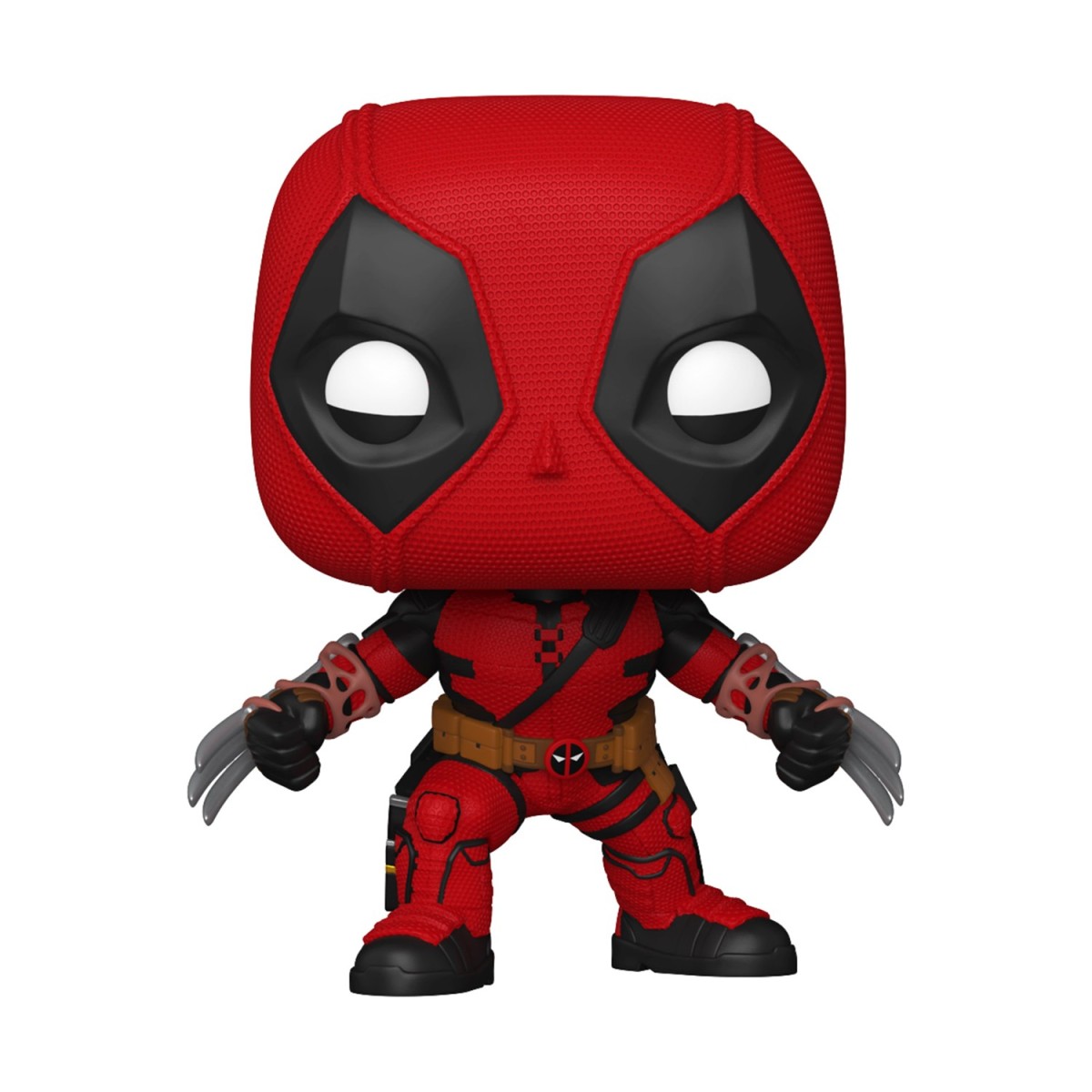 Funko Pop! Marvel: Deadpool &amp; Wolverine - Deadpool with Claws #1583 Bobble-Head Vinyl Figure