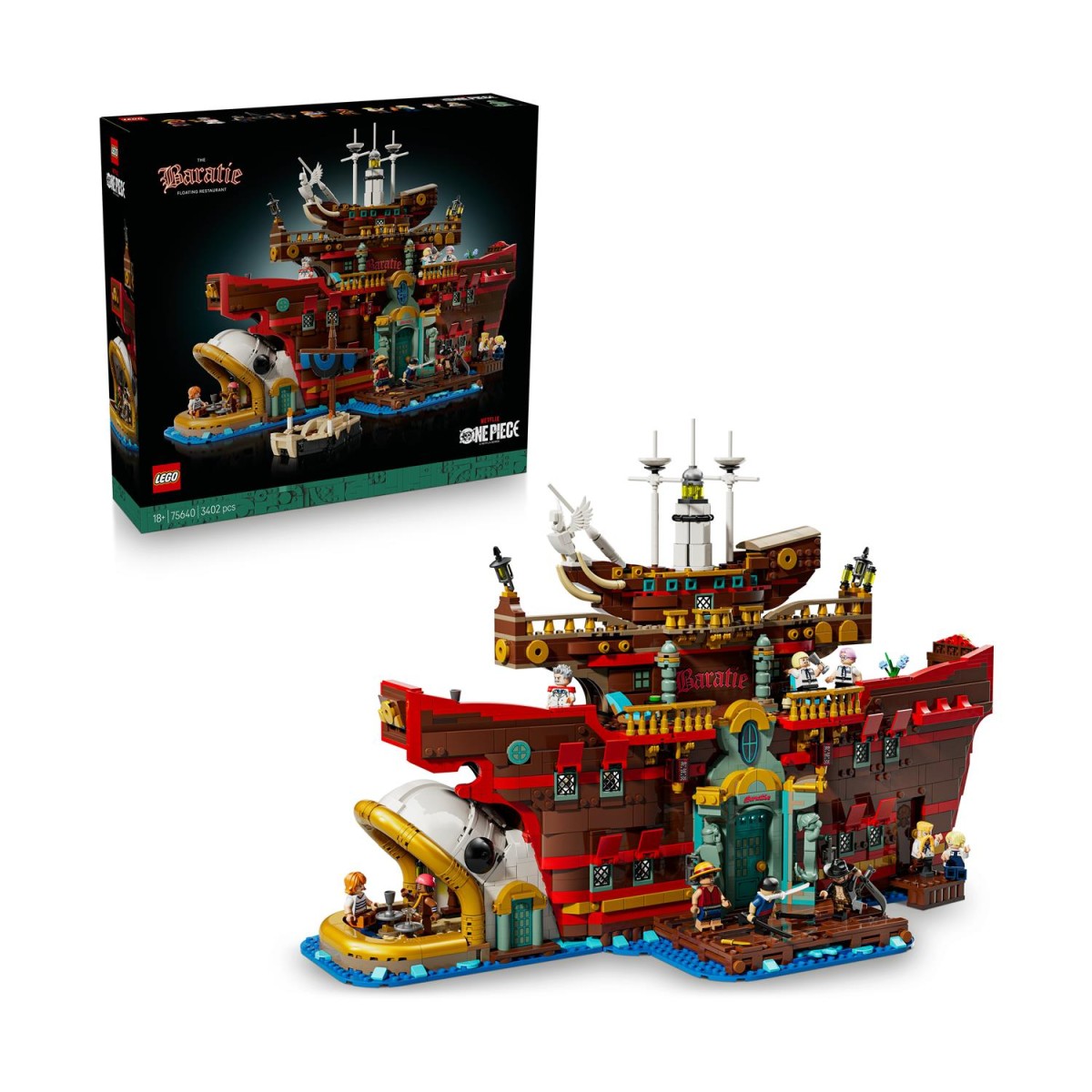 LEGO® One Piece: The Baratie Floating Restaurant (75640)
