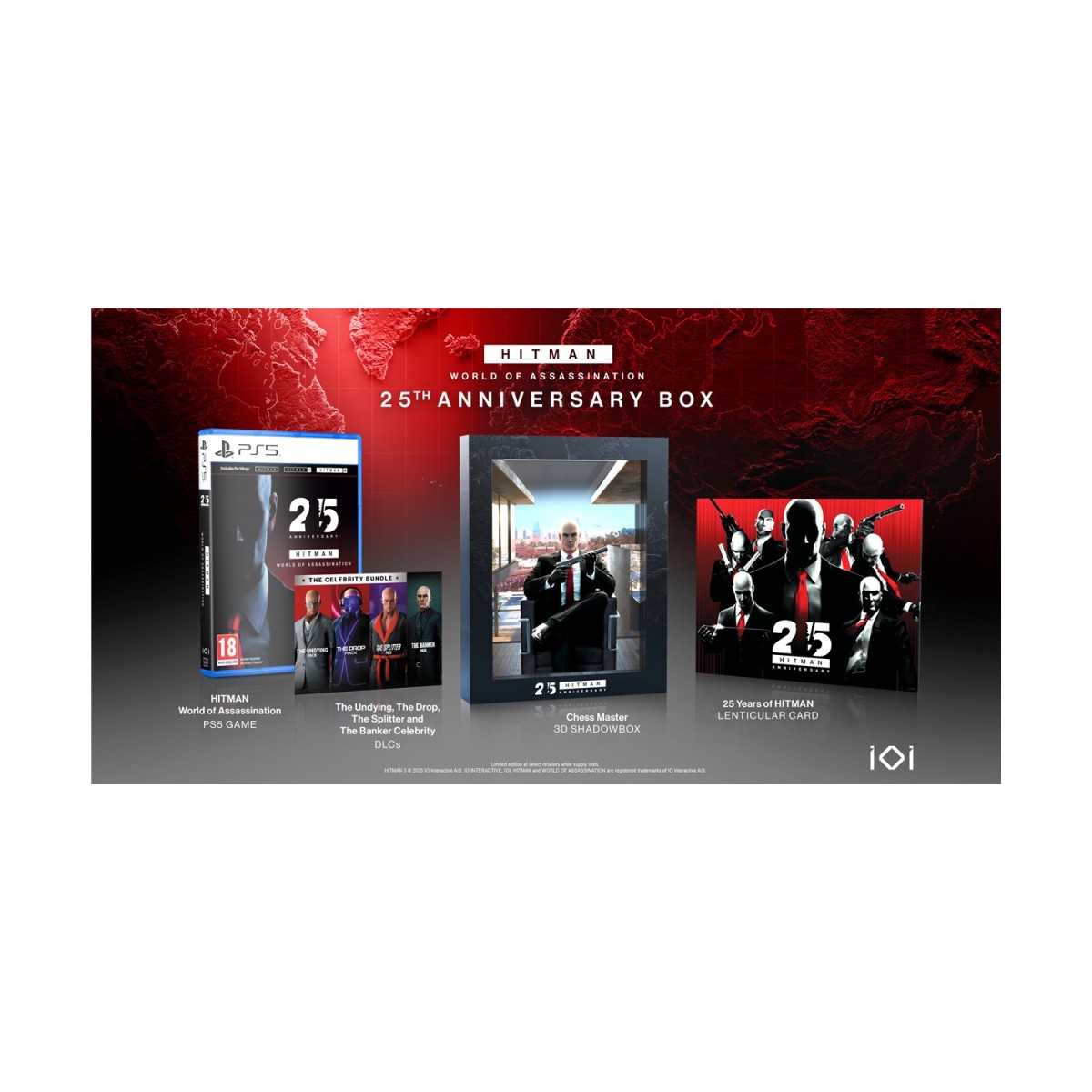 PS5 Hitman: World of Assassination-25th Anniversary Box