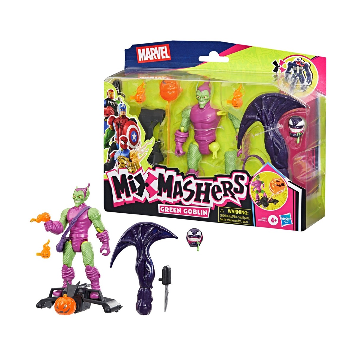 Hasbro Marvel Mixmashers: Spider-Man - Green Goblin Deluxe Figure (G2880)