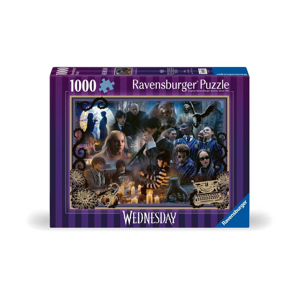 Ravensburger Puzzle:  Wednesday (1000 pcs) (12001228)