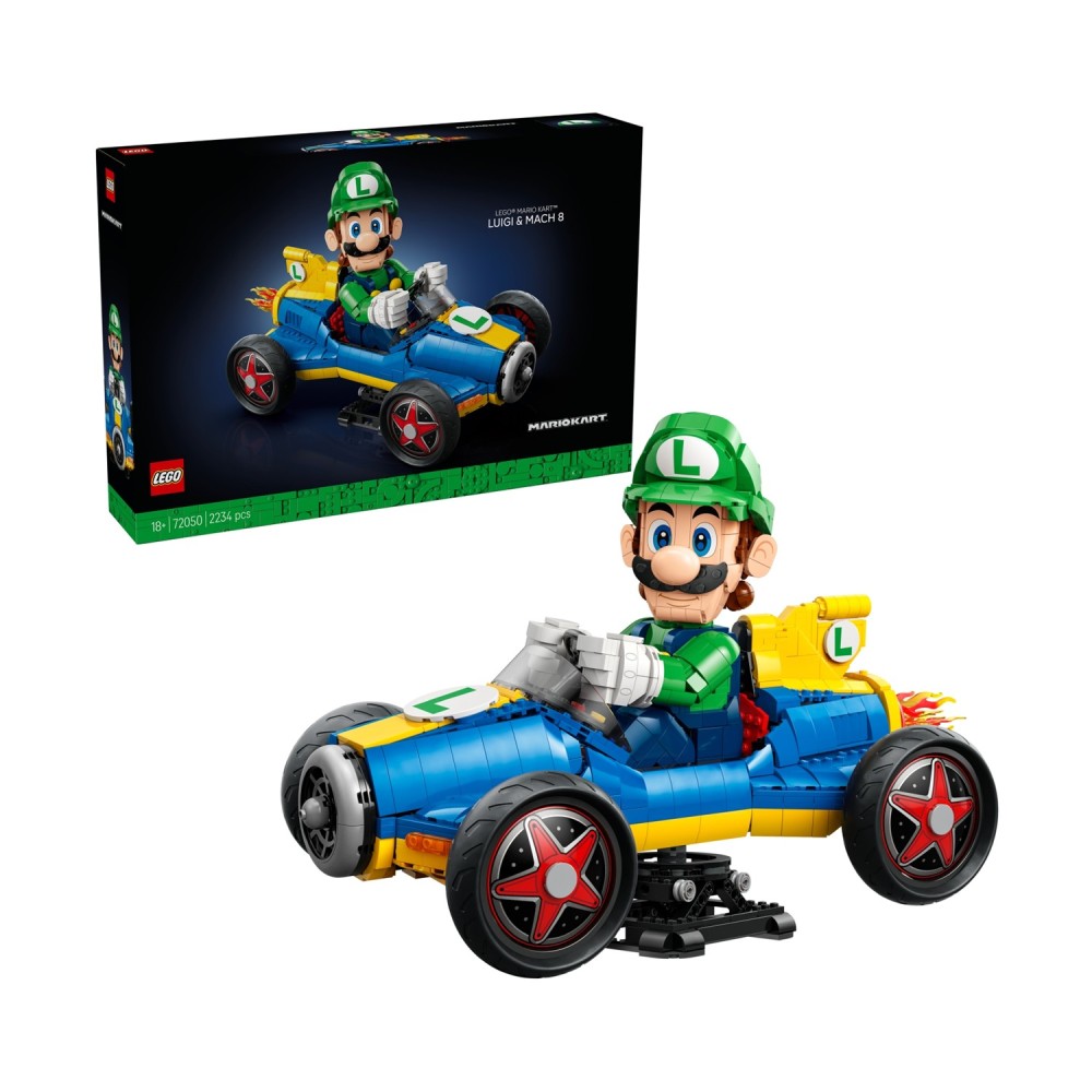 LEGO Super Mario: Mario Kart – Luigi &amp; Mach 8 (72050)