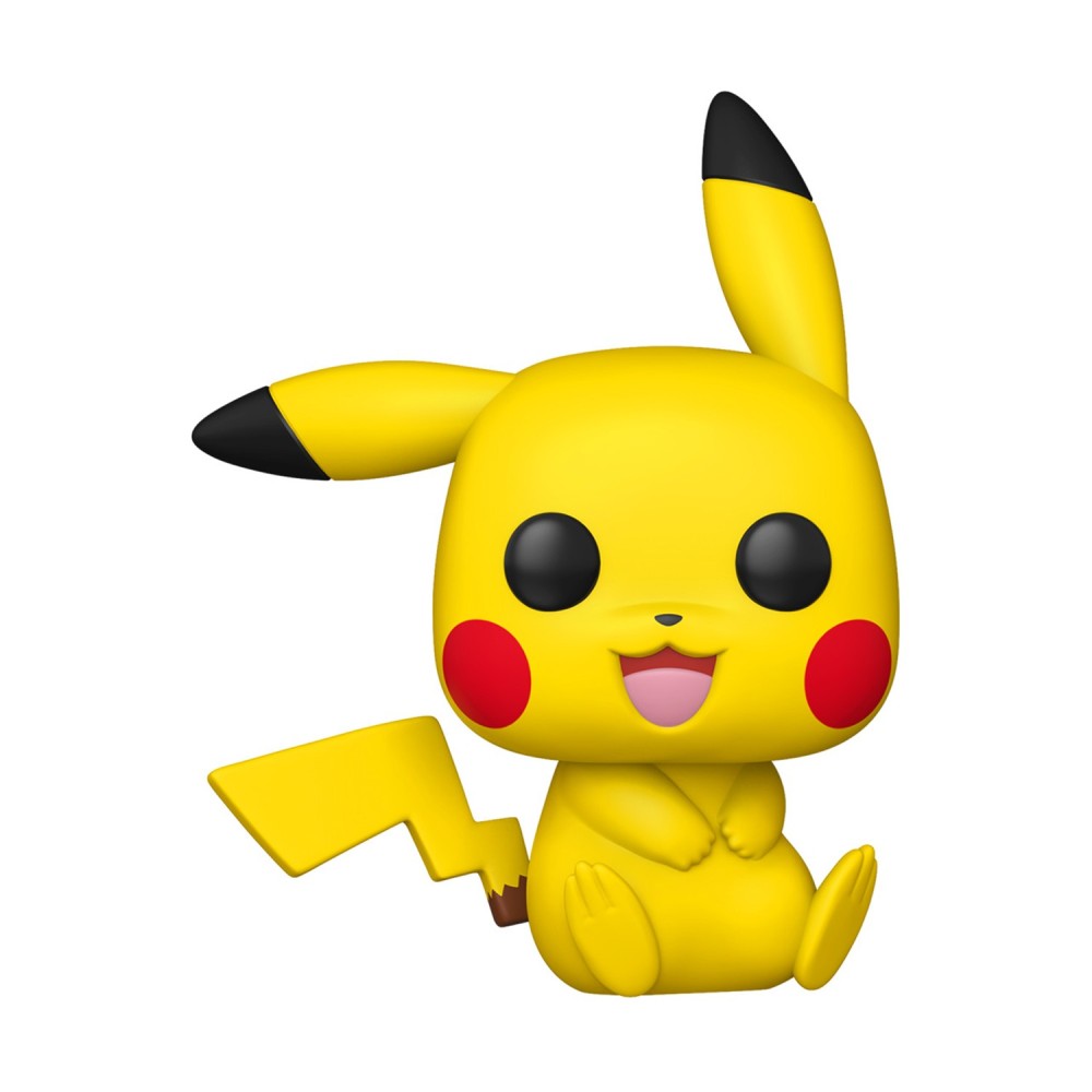 Funko Pop! Jumbo: Pokemon - Pikachu (Sitting) #1268 Vinyl Figure (10")