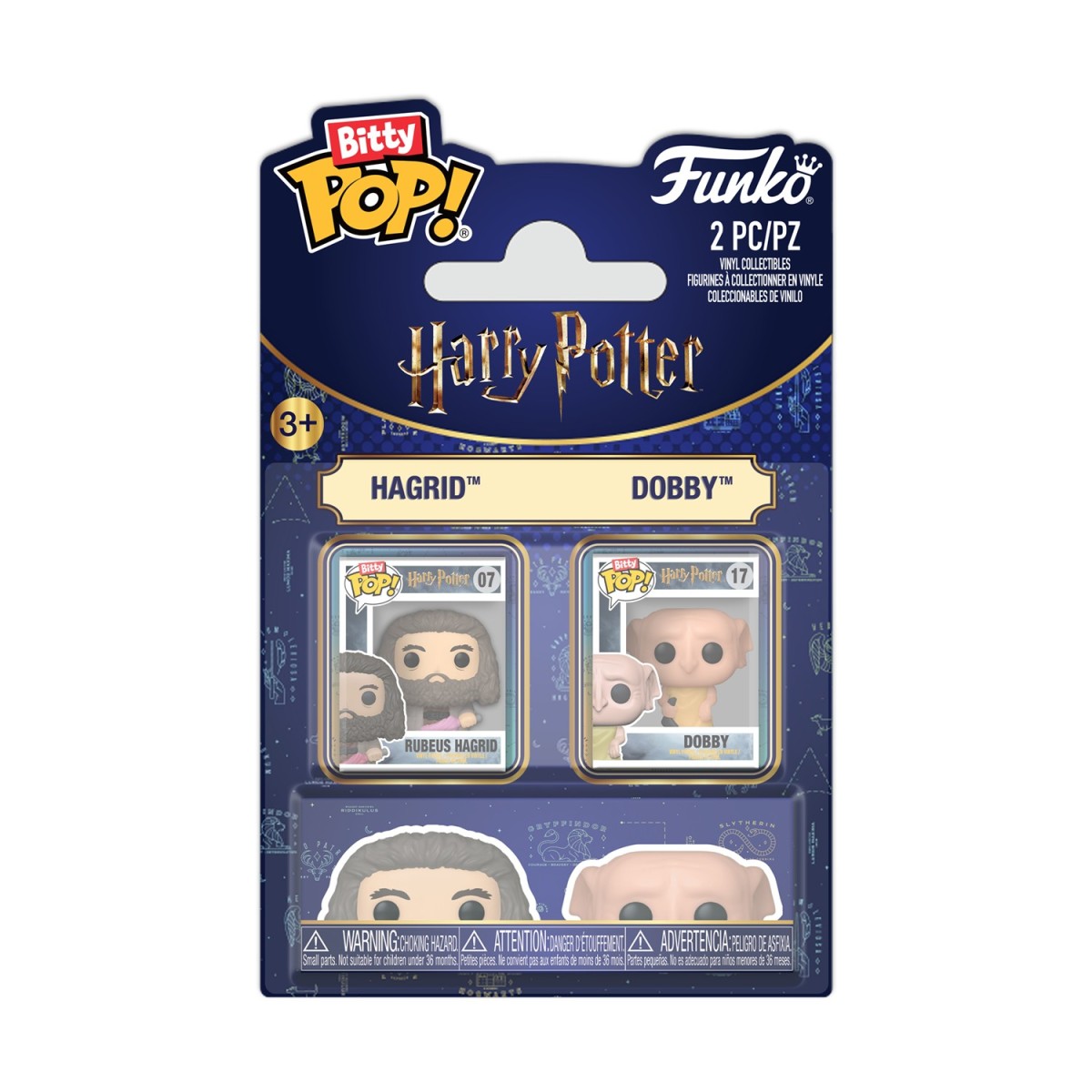 Funko Bitty Pop! 2-Pack: Harry Potter - Hagrid &amp; Dobby Vinyl Figures