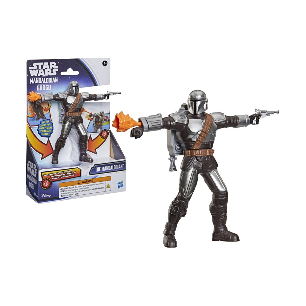 Hasbro Disney: Star Wars the Mandalorian &amp; Grogu - Battle Sounds (G3120)