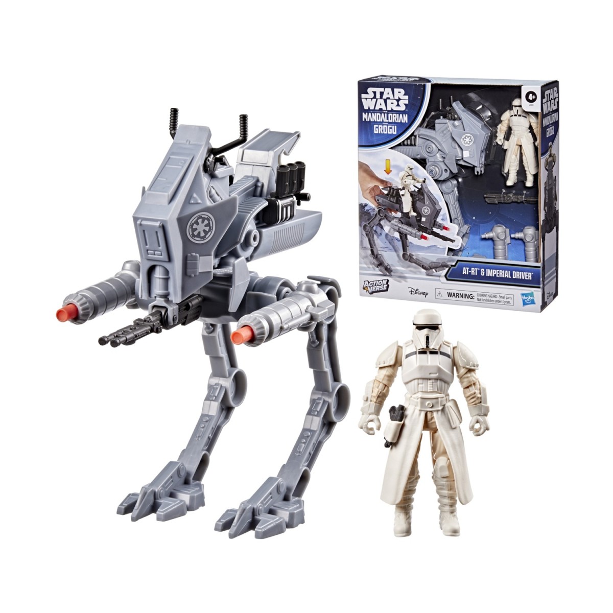Hasbro Disney: Star Wars The Mandalorian and Grogu - AT-RT &amp; Imperial Drive (G2840)