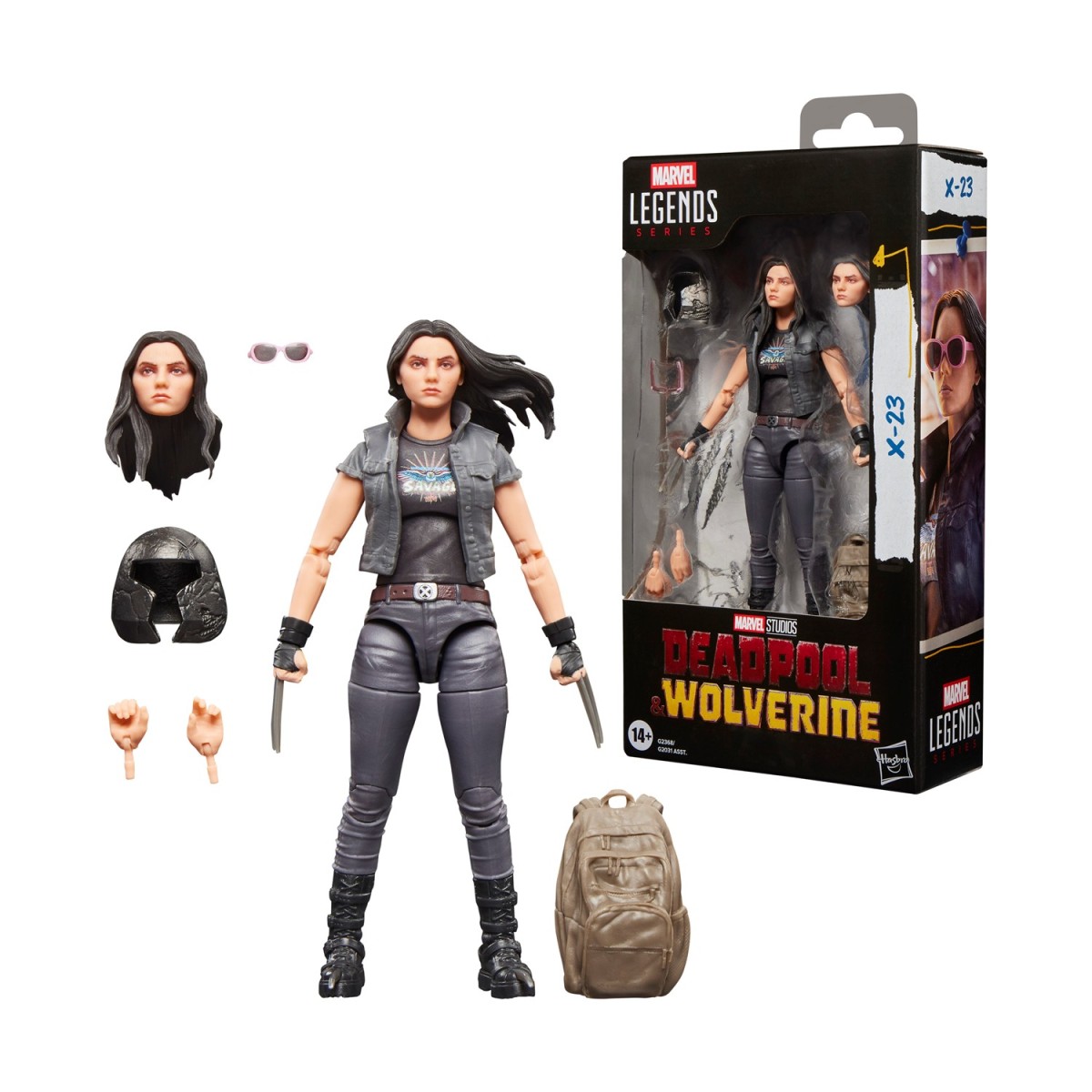 Hasbro Marvel Legends Series: Deadpool &amp; Wolverine - X-23 Figure (G2368)