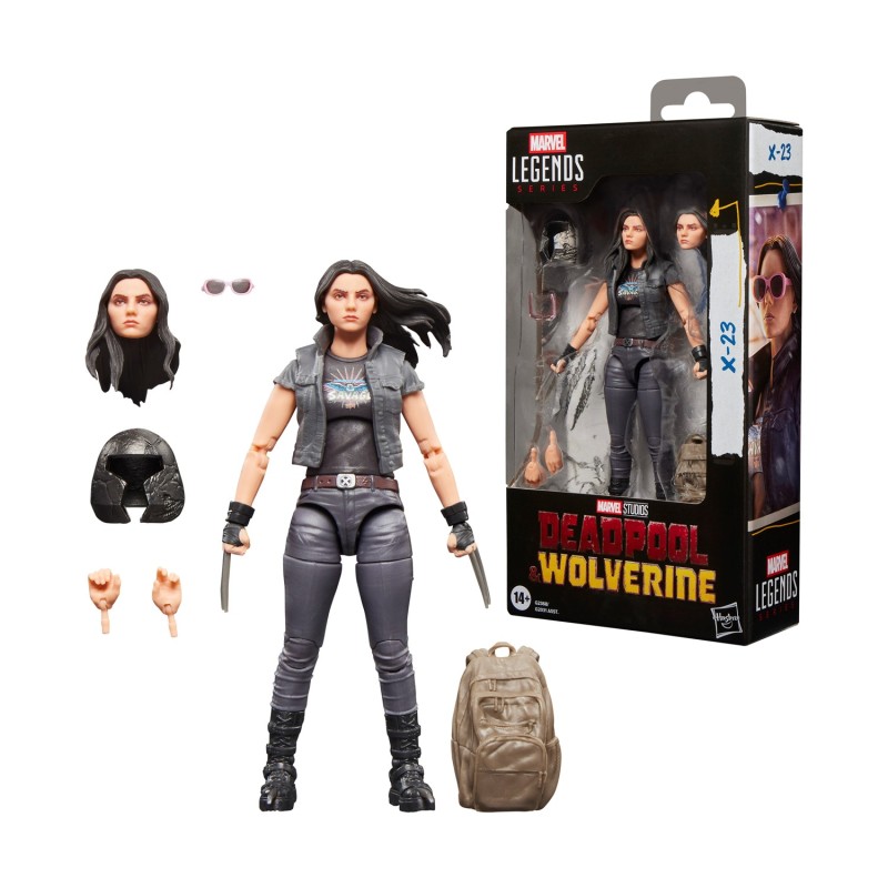 Hasbro Marvel Legends Series: Deadpool &amp; Wolverine - X-23 Figure (G2368)