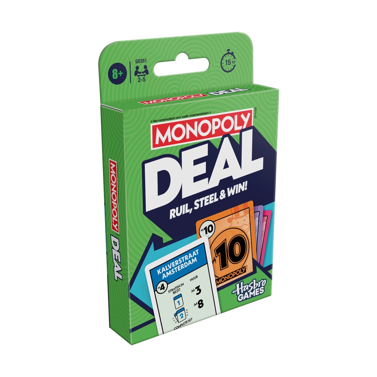 Hasbro Gaming Monopoly: Deal Swap, Steal &amp; Scheme! (English Language) (G0351)
