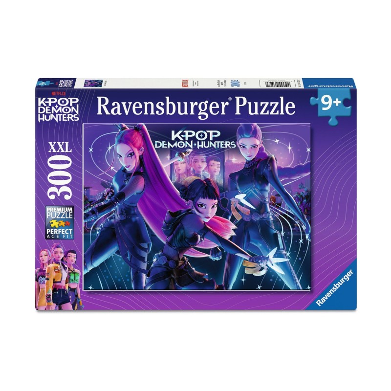 Ravensburger Puzzle:  K-Pop Demon Hunters XXL - Rumi, Mira &amp; Zoey (300pcs) (12003528)